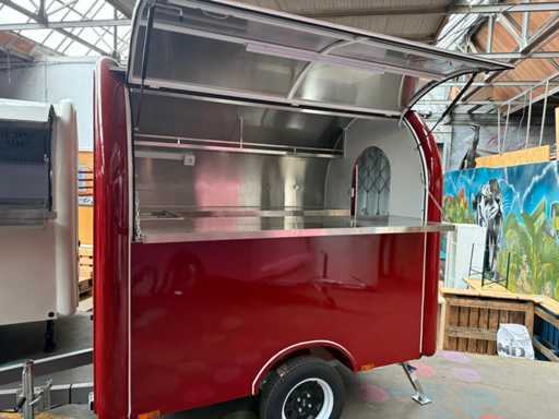 2025 Food trailer rood 220cm - MTM 750kg