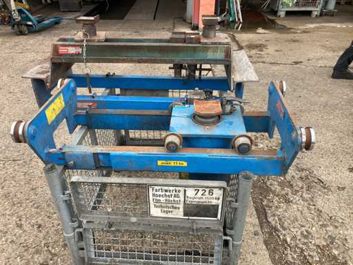 SLIFT TKHZLM10/450 Pit jack pneumatic 10 tons.