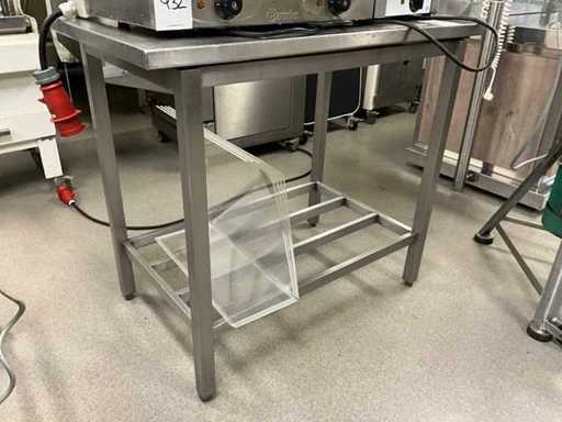 Stół roboczy ze stali nierdzewnej