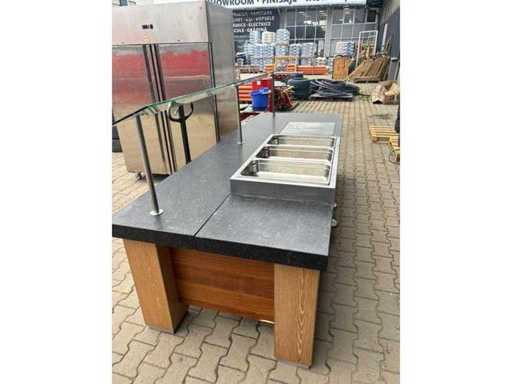 Verwarmde Toonbank