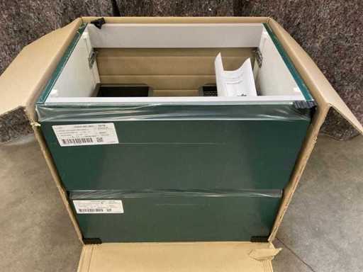 Armoire unique Delpha 60 cm pour lavabo