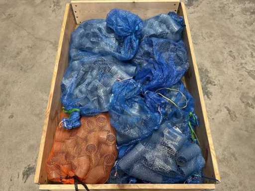 Batch of PVC fittings