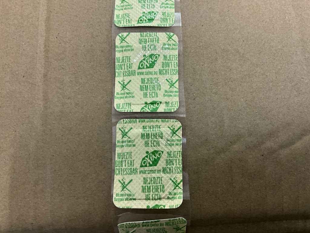 Batch of Oxino LS-50 oxygen absorbers