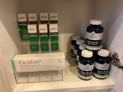 Alhydran vitamine C et crème médicale après soins