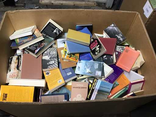 Palettenkiste mit Büchern