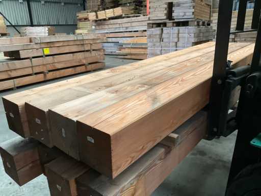 Douglas gehobler Gartenpfosten 300x20x20 cm (4x)