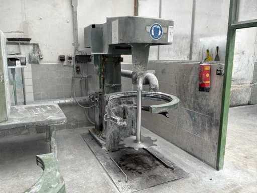 1973 Mixer industrial SD500 cu dizolvant controlat în frecvență