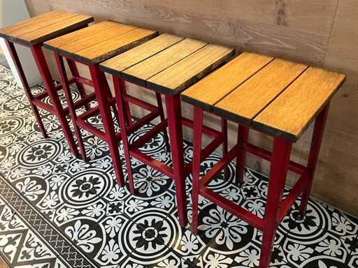 Hutten - Terras barkruk (8x)