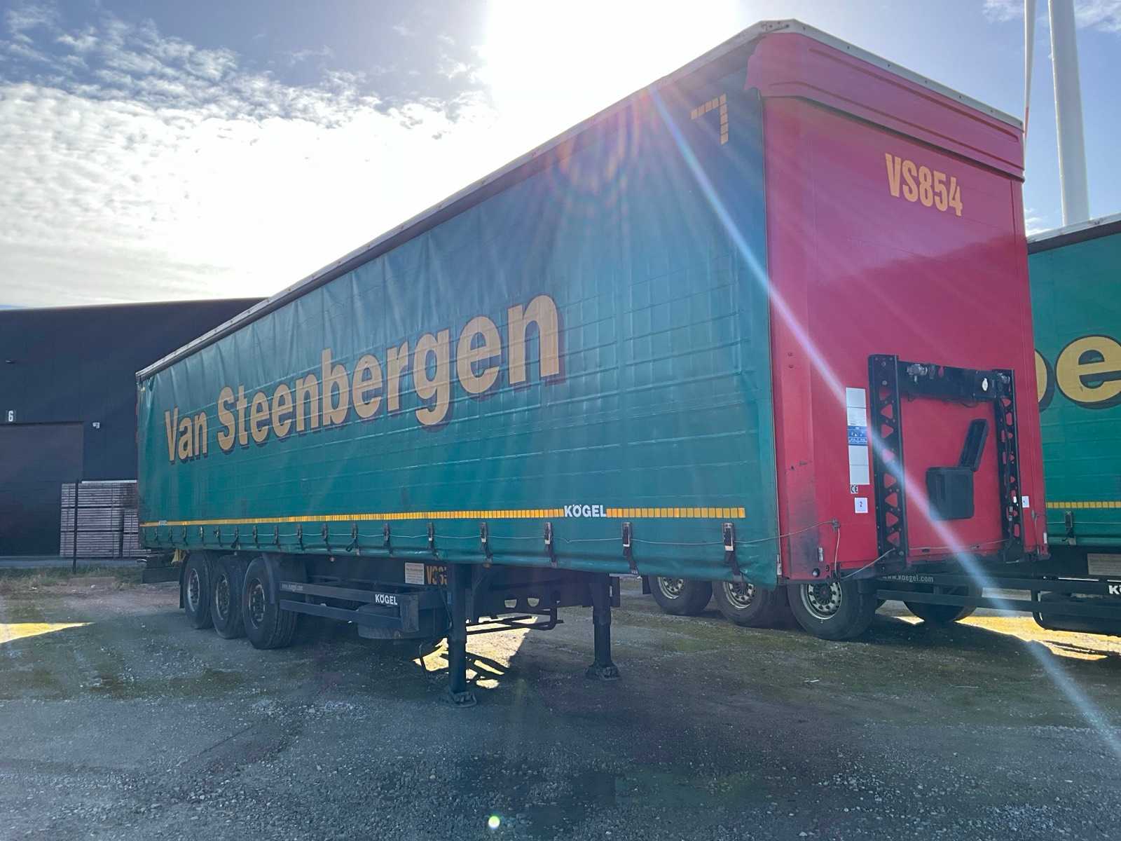 2019 KÖGEL SN 24 Curtainsider-Sattelauflieger
