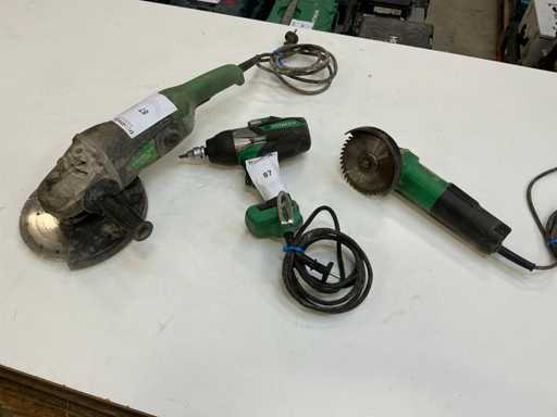 Hitachi Elektrowerkzeuge (3x)