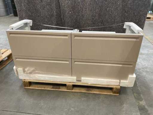 Delpha - Unique 120 cm - Armoire à lavabo