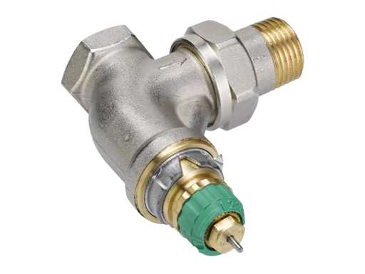 Danfoss Dynamic Valve 013G7723 Thermostatische radiatorkraan haaks 1/2