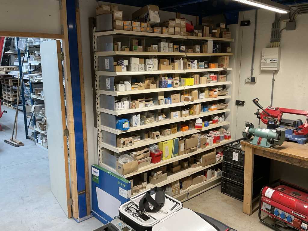 2-part shop wall shelving