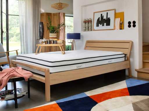 Hybride matrasveren en traagschuim - 140 x 200 cm