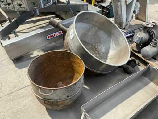 Tambur din oțel inoxidabil