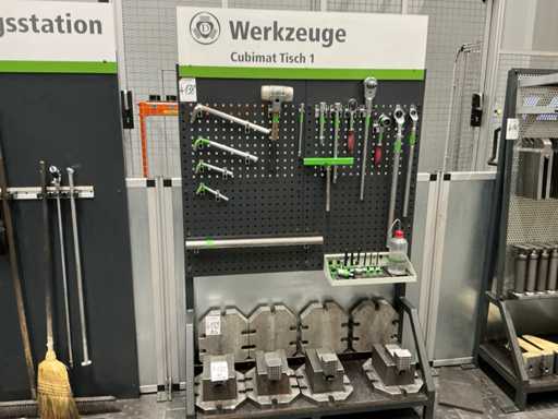 Utensili a Supporto con Rastrelliera