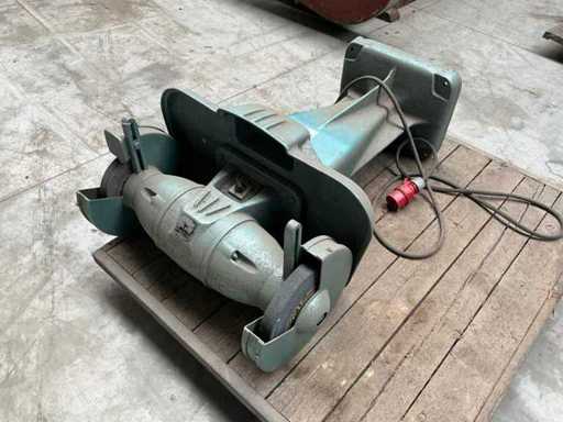 Machine à meuler double pierre Sacem