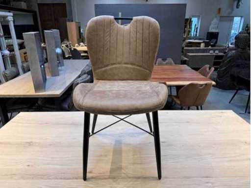 Stoel taupe (6x)