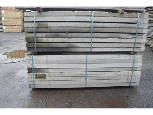 52x Azobe pole 80x80 