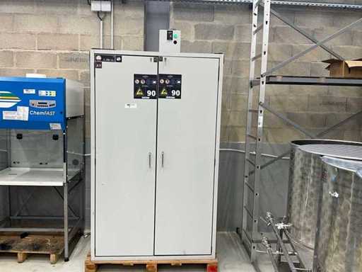 2022 ASECOS S.90.196.120.MV.WDAS Smoke Cabinet