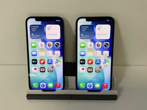 Apple iPhone 12 - 128GB - Black (2x)