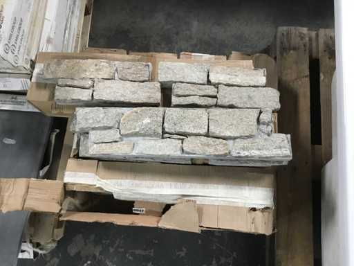 Michel Oprey & Beisterveld natural stone - Decorative wall strip (6x)