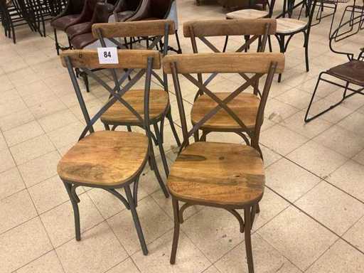 Metalen Stoel (4x)