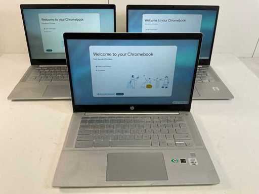 HP Pro C640 14”, Core(TM) i5 10th Gen, 8 GB RAM, 64 GB SSD ChromeBooks (3x)