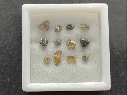 Diamant 3.07 carat ruwe diamant van top kwaliteit