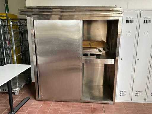 Roestvrijstalen kast