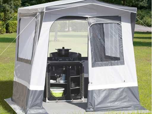 Tente de cuisine camping 200x200 abri Coriander II Brunner
