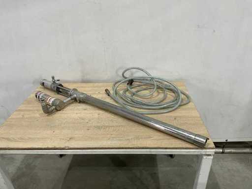 Pompe pneumatique en acier inoxydable Graco Fast Flo