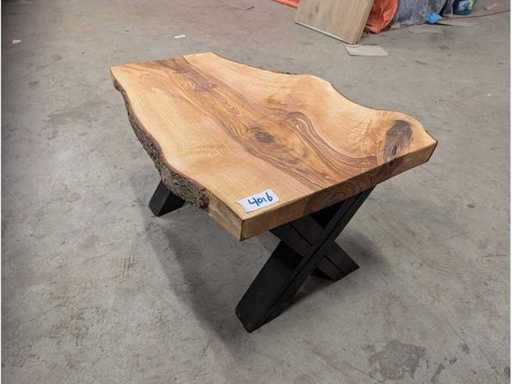 Tronco di albero da tavolino 80x45
