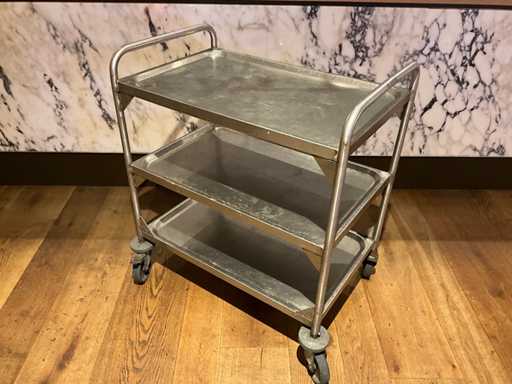 Blanco - RVS serveerwagen