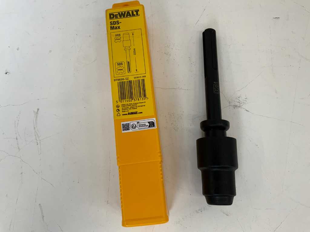 Dewalt sds max best sale to sds plus adapter