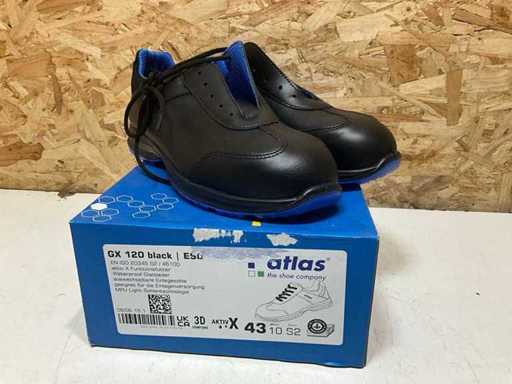 Atlas GX120 black Work shoe size 43
