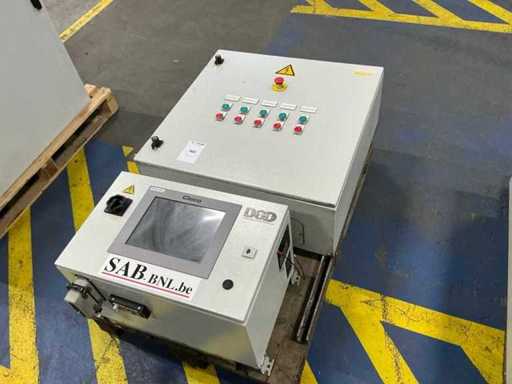 Bedieningskast met inhoud (2x)