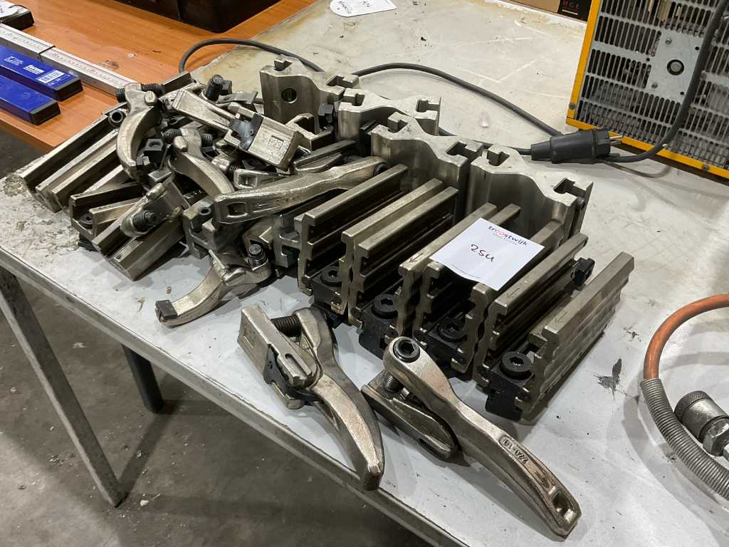 Lot of T-slot clamps