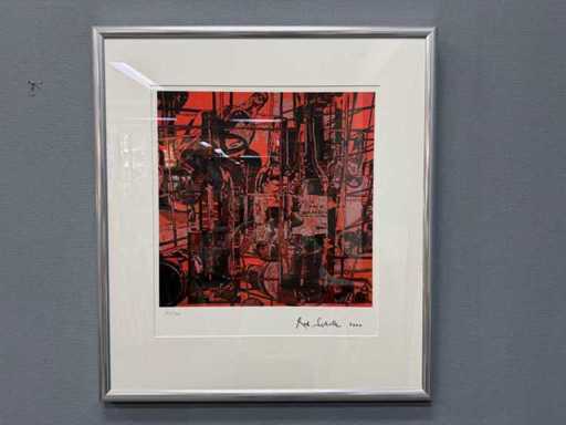 Serigrafia - Rob Scholte - Bottiglie di vino - 187/200