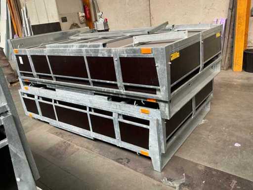 Châssis pour remorque (4x)
