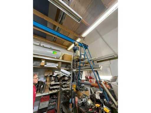 PFAFF 1 T Mobile gantry crane with Demag chain hoist