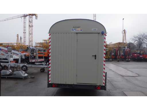 HBU CONSTRUCTION TRAILER 370, 80 KM/H