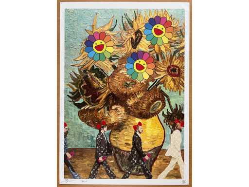 DEATH NYC : Beatles & Van Gogh Tournesols