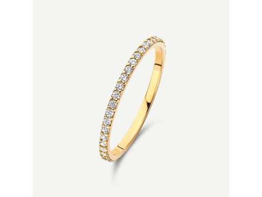 TOV Essentials Essential Zirkonia Eternity 14k Ring