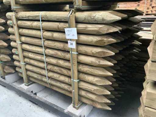 Grenen paal (180x)