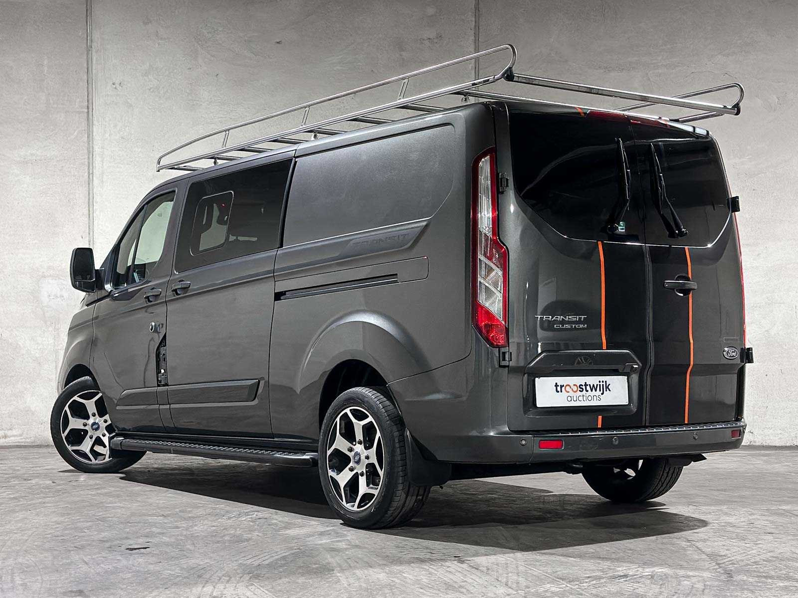 Ford Transit Custom 300 2.0 TDCI Dubbele Cabine Limited L2H1 168pk 2020 (Origineel-NL), VHD-70-G