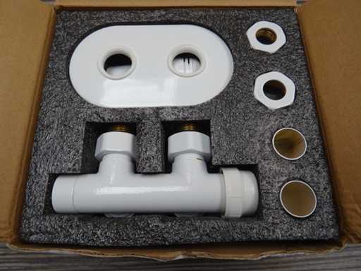 Thermrad - H-block set right angle