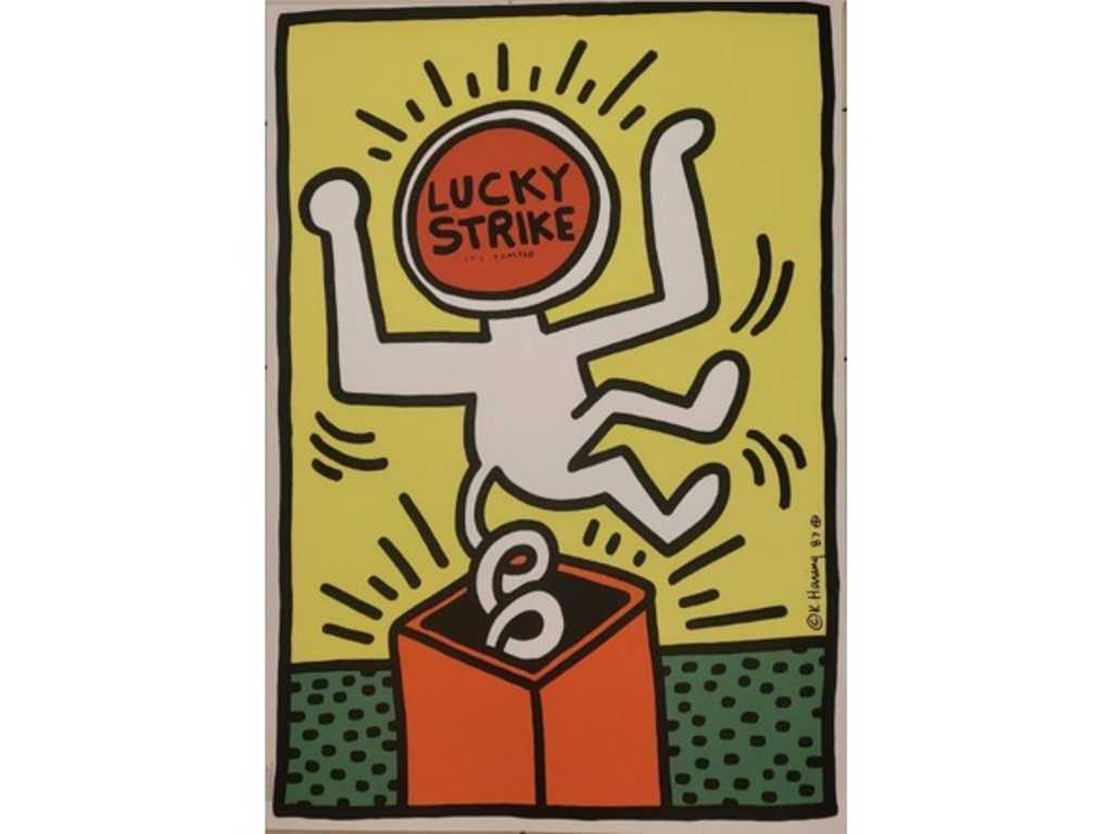 Keith Haring - Lucky Strike - Yellow Edition
