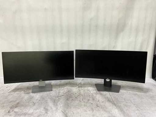Dell - U3417W/U3415Wb - Curved monitor 34” (2x)
