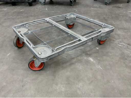 Steel transport dolly 840x680mm (10x)